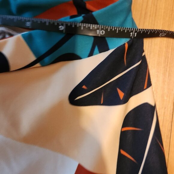 DeMillus Wide Leg Abstract Print Dress Pants || Med || EUC - Picture 7 of 15